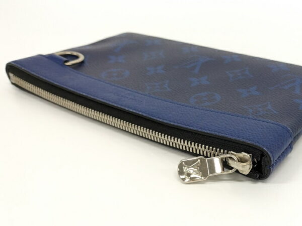 2000803259700626 3 Louis Vuitton Pochette Discovery Clutch Bag Monogram Cobalt Blue