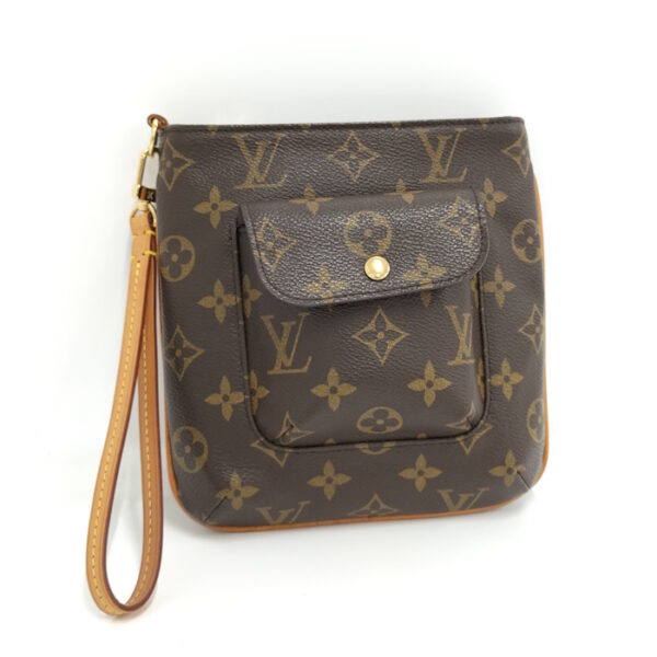 oppo 256 Louis Vuitton Partition Pouch Clutch Bag Monogram