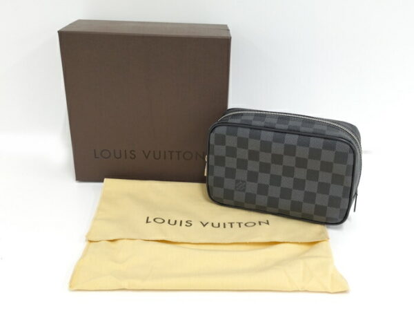 2001198251100494 9 Louis Vuitton True Toilet PM Pouch Damier Graphite