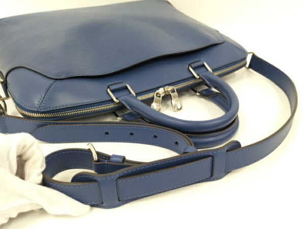 2001198252101291 4 Louis Vuitton Oliver 2way Bag Epi Blue