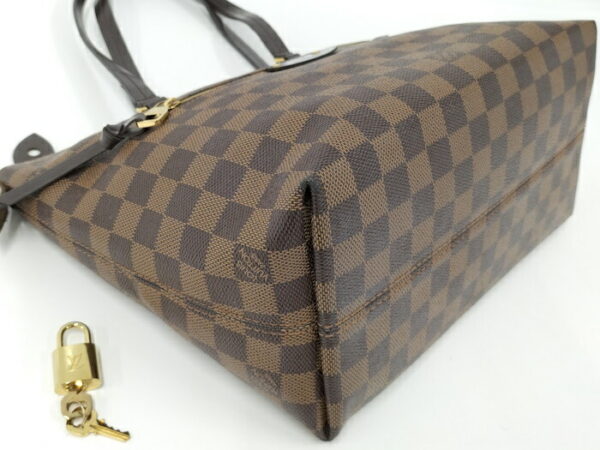 2001198257200738 3 Louis Vuitton Jena PM Damier Ebene Tote Bag