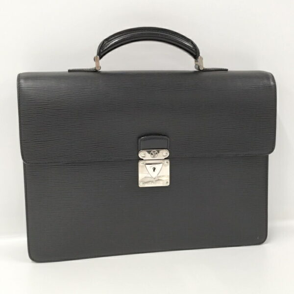 2001198258700208 1 Louis Vuitton Robusto 1 Briefcase Epi Noir