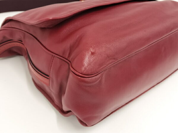 2001200258200047 4 Loewe Maia 2WAY Shoulder Bag Leather Red