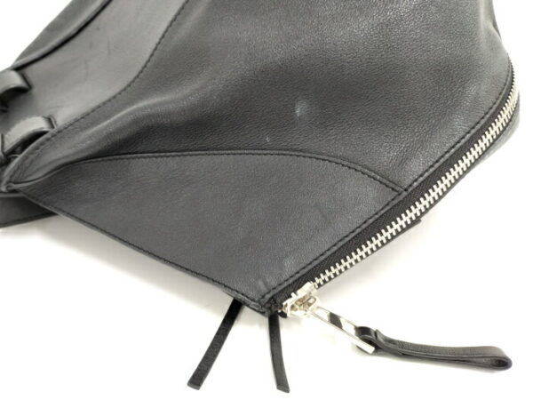 2001200258600013 5 Loewe Medium Hammock Handbag Leather Black