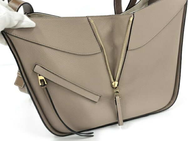 2001210252000088 7 Loewe Hammock Small Shoulder Bag Leather Beige