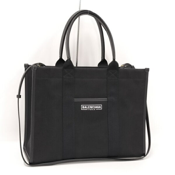 2010211252000063 1 Balenciaga 2way Tote Bag Black