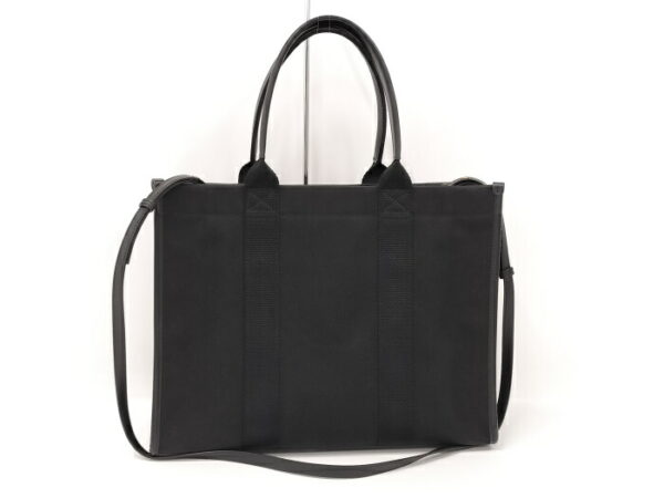 2010211252000063 2 Balenciaga 2way Tote Bag Black