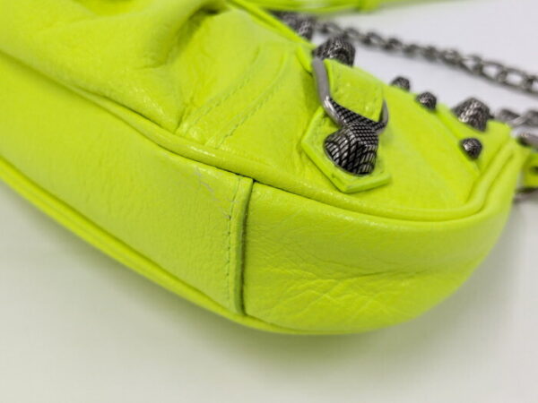 2010211252000074 3 Balenciaga Luka Mini 2way Shoulder Bag Fluorescent Yellow