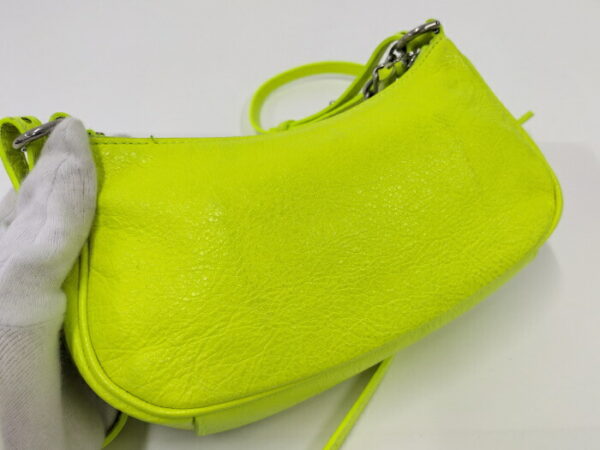 2010211252000074 6 Balenciaga Luka Mini 2way Shoulder Bag Fluorescent Yellow