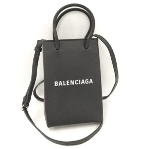 2010211252000077 1 Balenciaga Bistro XS Basket Tote Bag Cotton Silver