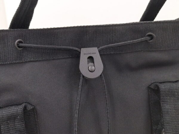 2010211252000093 7 Balenciaga Army Nylon Tote M Bag Black