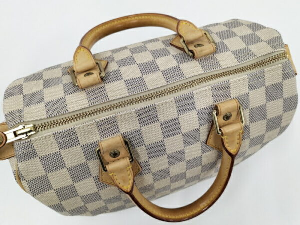 2010746259200003 8 Louis Vuitton Speedy 25 Mini Bag Damier Azur