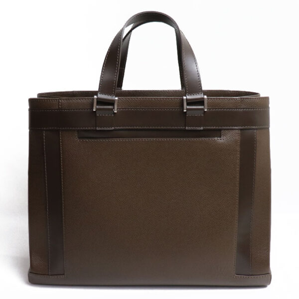 2023 294 1 Louis Vuitton Kasbek PM Tote Bag Taiga Brown