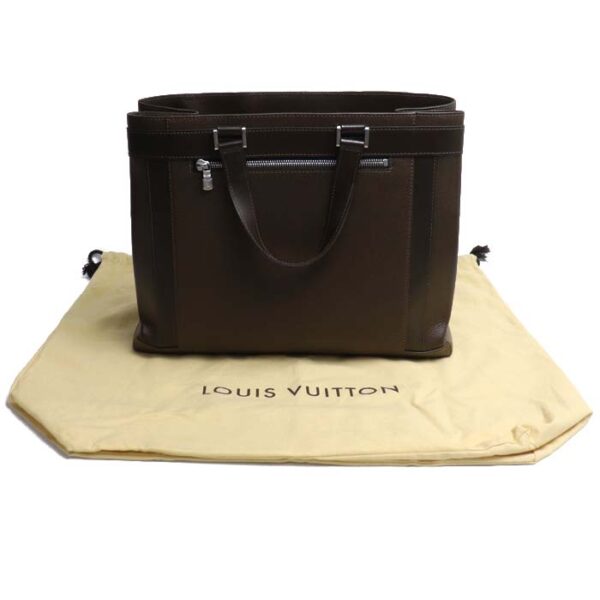 2023 294 7 Louis Vuitton Kasbek PM Tote Bag Taiga Brown