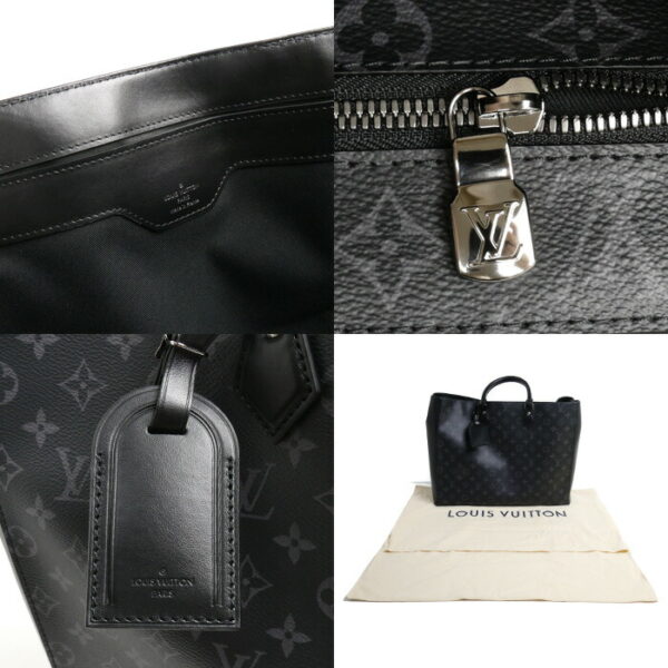 2024 439 2 7 Louis Vuitton Grand Sac Tote Bag Monogram Eclipse Black