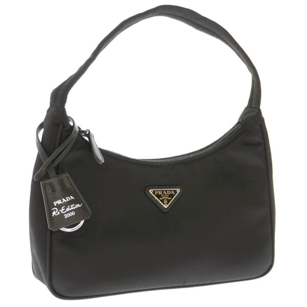 21 2760 Prada Nylon Handbag Pocono Black Mini Small