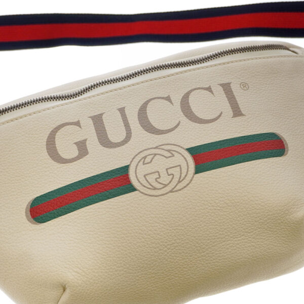 21 3039 5 Gucci Body Bag Sherry Line Off White