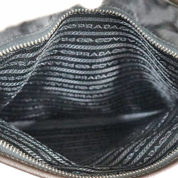 21 5109 99 Prada Shoulder Bag Nylon Leather Black