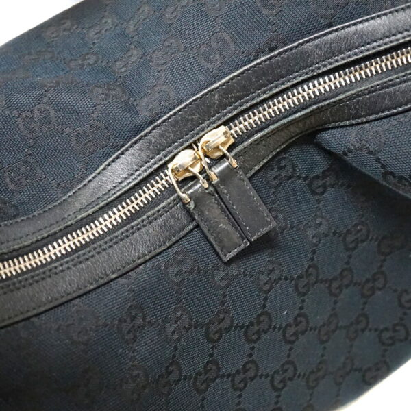 21 9403 7 Gucci Shoulder Bag GG Canvas Black