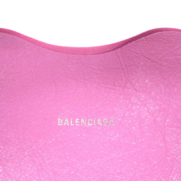 21001947 Balenciaga Supermarket Shopper M Tote Bag Pink Leather