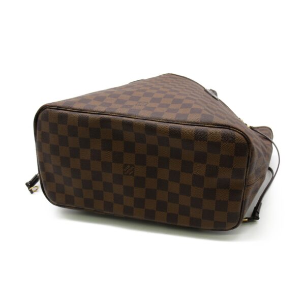 2100301107885 4 Louis Vuitton Neverfull MM Tote Bag Damier Brown