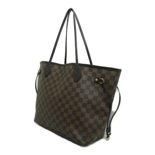 2100301112063 4 Louis Vuitton Neverfull MM Tote Bag Damier Brown