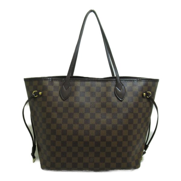 2100301112063 5 Louis Vuitton Neverfull MM Tote Bag Damier Brown