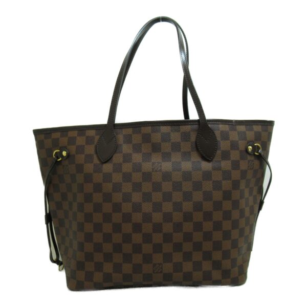 2100301112247 5 Louis Vuitton Neverfull MM Tote Bag Damier Brown