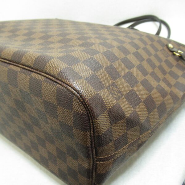 2100301112247 7 Louis Vuitton Neverfull MM Tote Bag Damier Brown