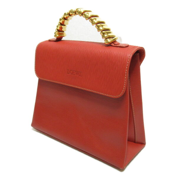 2100301113350 2 Loewe Velascus Shoulder Bag Leather Red