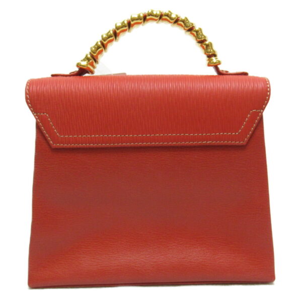 2100301113350 3 Loewe Velascus Shoulder Bag Leather Red