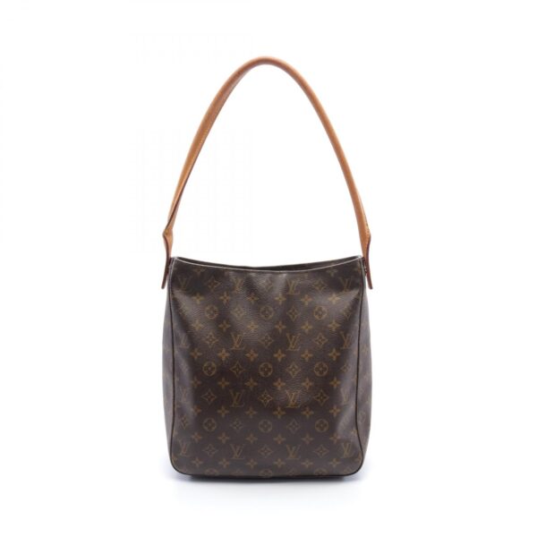 2100301117730 1 Louis Vuitton Looping GM Leather Shoulder Bag Monogram Brown