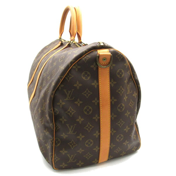 2100301123243 3 Louis Vuitton Keepall Bandouliere Bag Monogram Brown