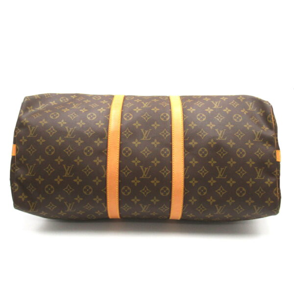 2100301123243 5 Louis Vuitton Keepall Bandouliere Bag Monogram Brown