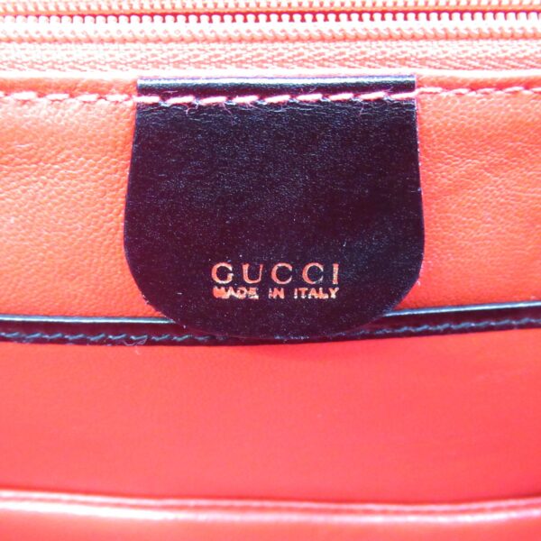 2100301124905 11 Gucci Bamboo Handbag Leather Black