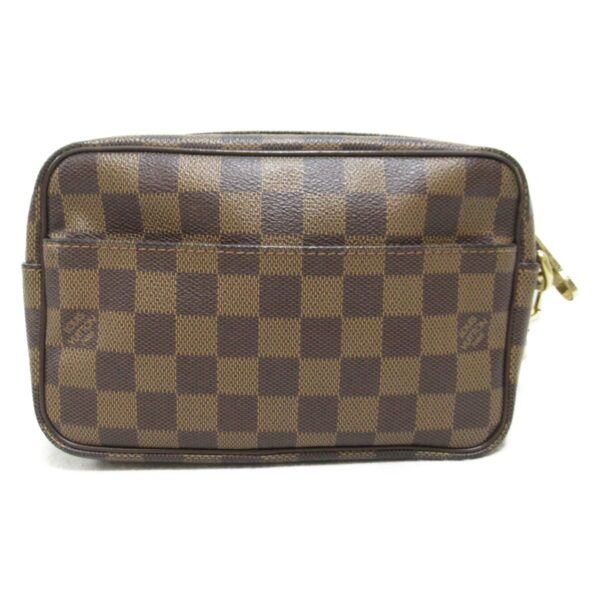 2100301125759 2 Louis Vuitton Pochette Macau Clutch Bag Damier Brown