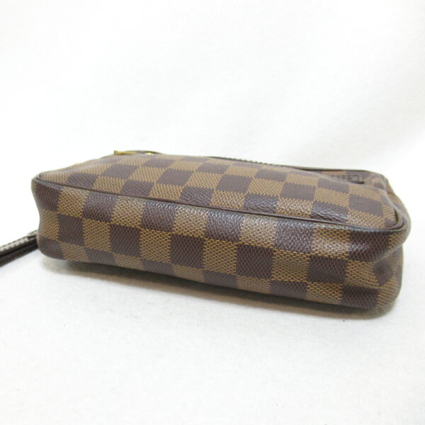 2100301125759 4 Louis Vuitton Pochette Macau Clutch Bag Damier Brown