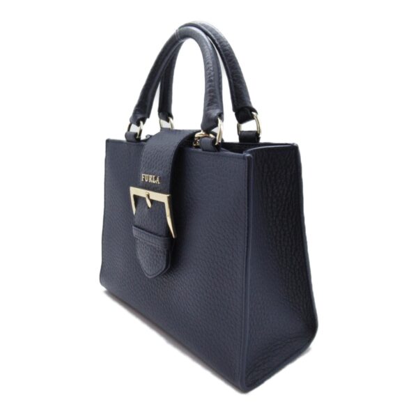 2100301126589 5 Furla 2Way Handbag Calf Leather Navy