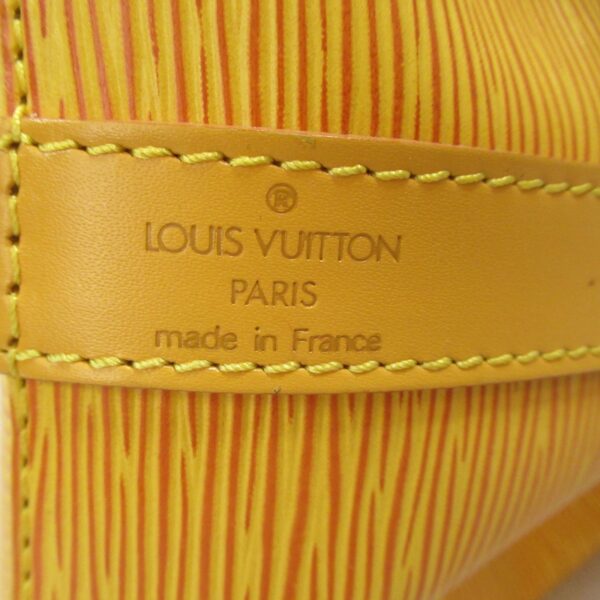 2100301127555 10 Louis Vuitton Petit Noe Shoulder Bag Leather Epi Yellow