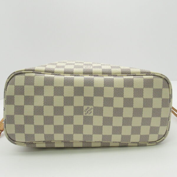 2100301131354 5 Louis Vuitton Neverfull PM Tote Bag Damier Azur Ivory