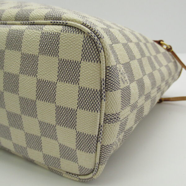 2100301131354 6 Louis Vuitton Neverfull PM Tote Bag Damier Azur Ivory