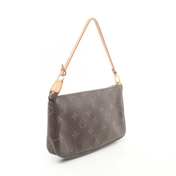 2100301141131 2 Louis Vuitton Pochette Accessory Handbag Leather Brown