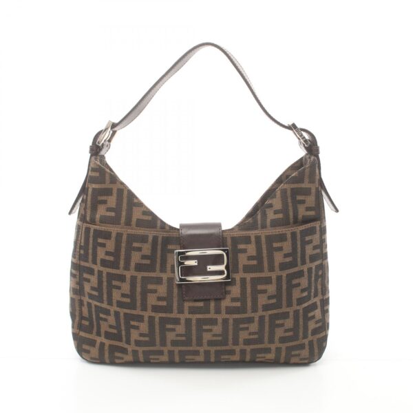 2100301142862 1 Fendi Shoulder Bag Leather Brown