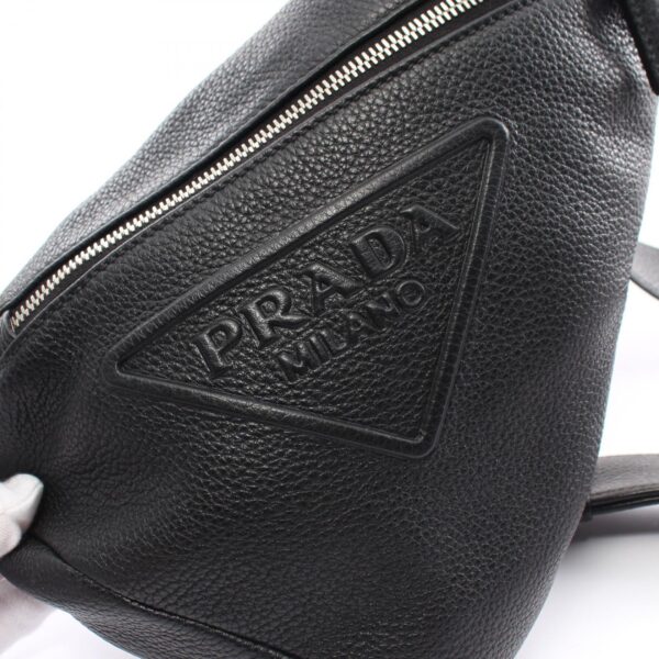 2100301142893 5 Prada Vitello Daino Waist Bag Leather Black