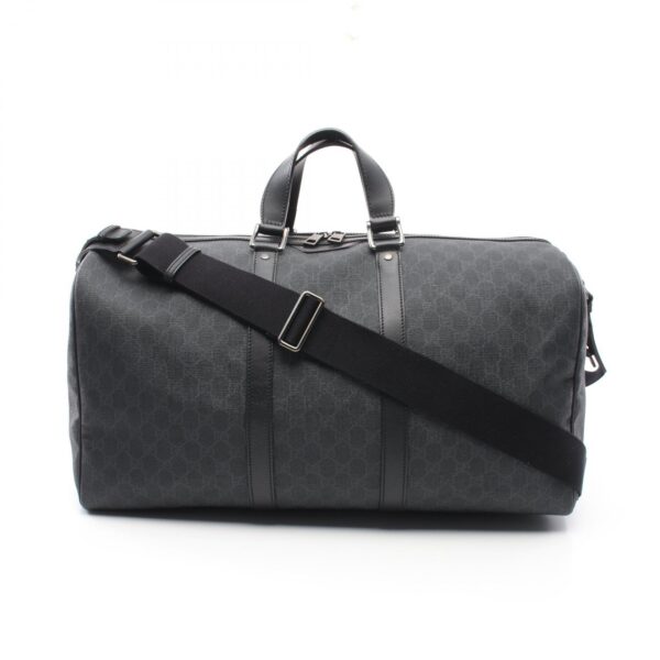 2100301144323 1 Gucci Carry on Duffel GG Supreme Bag Black