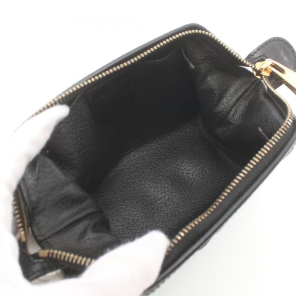 2100301145115 3 Celine Macadam Pouch Bag Black Brown