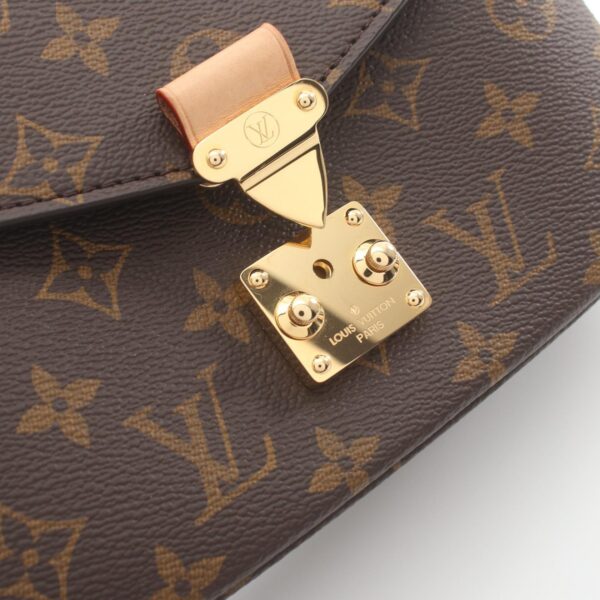 2100301149946 5 Louis Vuitton Pochette Metis EW Leather Handbag Monogram Brown