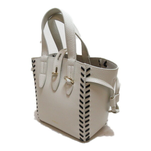 2101217116367 2 Furla Leather Mini 2way Shoulder Bag White