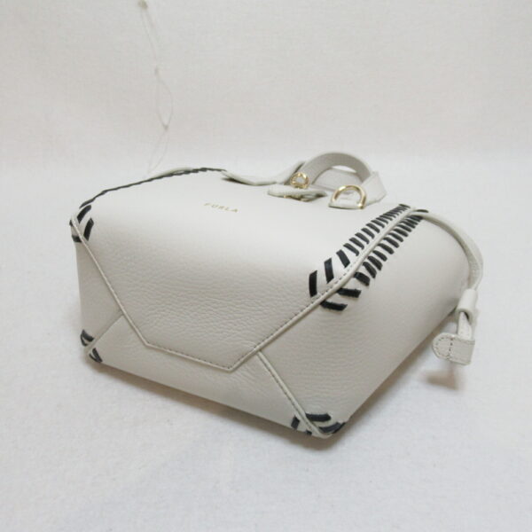 2101217116367 4 Furla Leather Mini 2way Shoulder Bag White