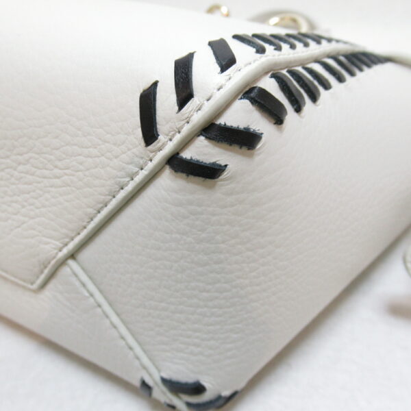 2101217116367 6 Furla Leather Mini 2way Shoulder Bag White